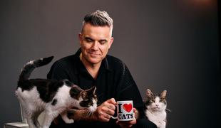 Robbie Williams in Felix slavita življenje mačk