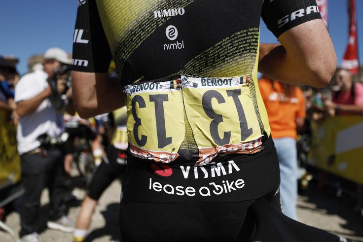 Tiesj Benoot je "srečnež", ki na letošnjem Touru nosi štartno številko 13.  | Foto: Reuters