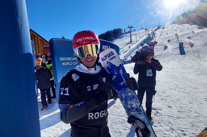 Žan Košir | V Banoju v Rusiji se začenja nova sezona svetovnega pokala v paralelnih deskarskih disciplinah. | Foto Sloski Snowboard