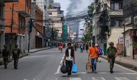Nepal: Protesti so bili ugrabljeni, trdi generacija Z