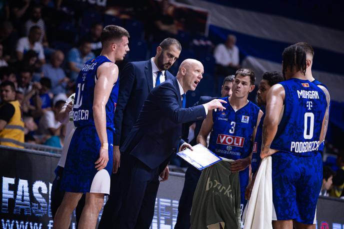Andrej Žakelj, Budućnost | Budućnost bo lovila prvo zmago v finalni seriji. | Foto ABA liga, Budućnost VOLI/Filip Roganović