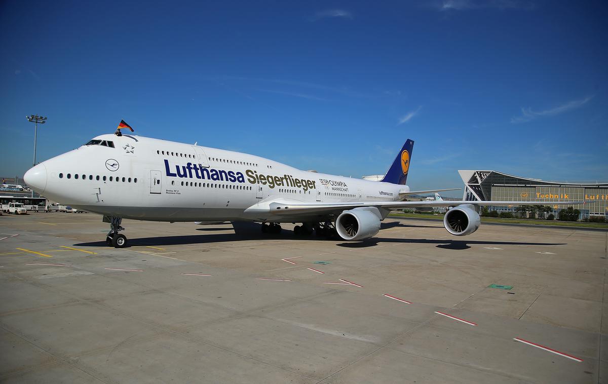Lufthansa, letalo | Foto Getty Images