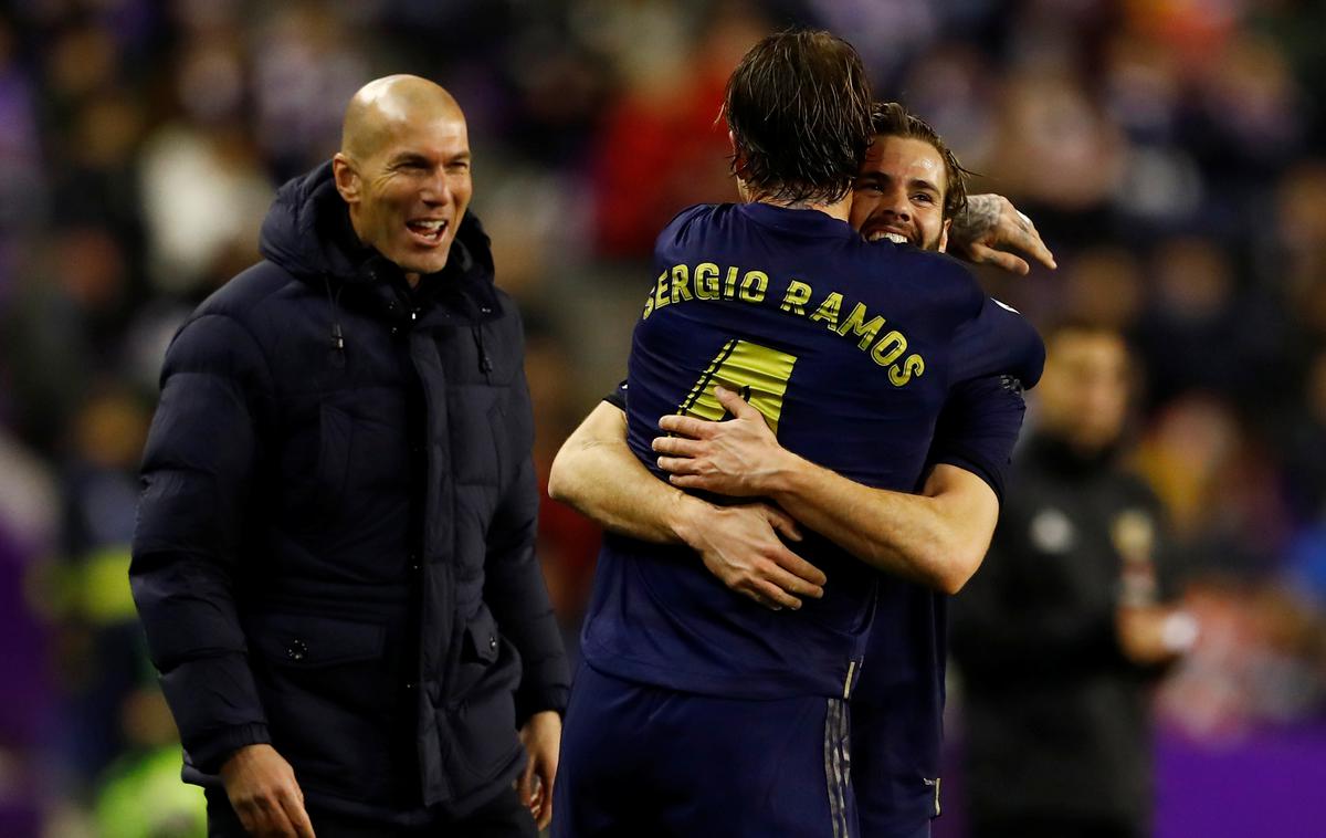 Real Madrid | Beli baletniki so premagali Valladolid po zaslugi zadetka Nacha v 78. minuti. | Foto Reuters