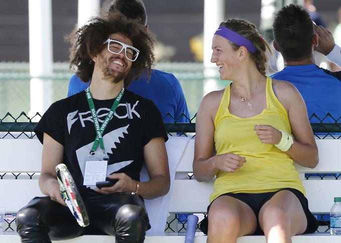 Ameriški DJ Redfoo je nekdanji fant teniške zvezdnice Viktorije Azarenke. | Foto: Reuters