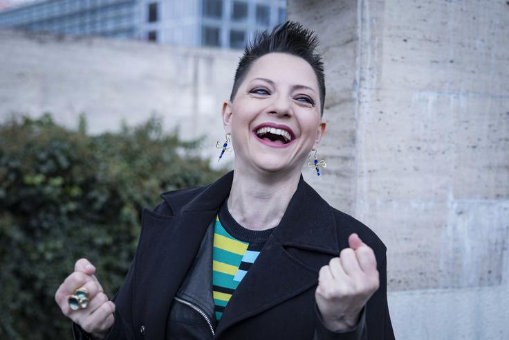 Tanja Žagar bo poslušalce razvedrila tudi s svojo nalezljivo in pozitivno energijo. | Foto: Ana Kovač