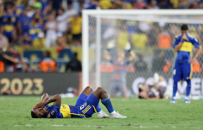 Razočaranje nogometašev Boce. | Foto: Reuters