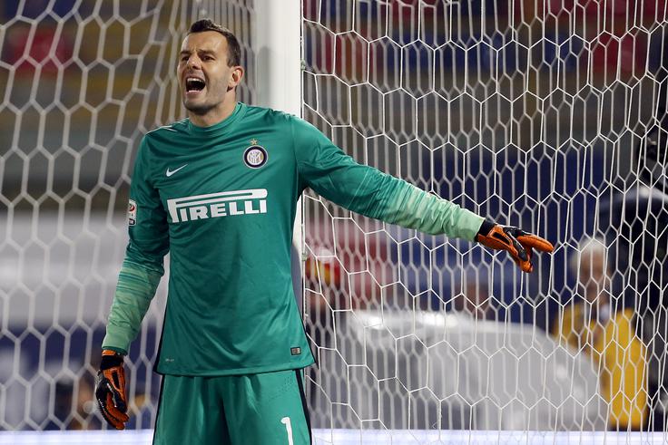 Samir Handanović  že skoraj desetletje spada med najboljše vratarje v serie A. | Foto: Reuters