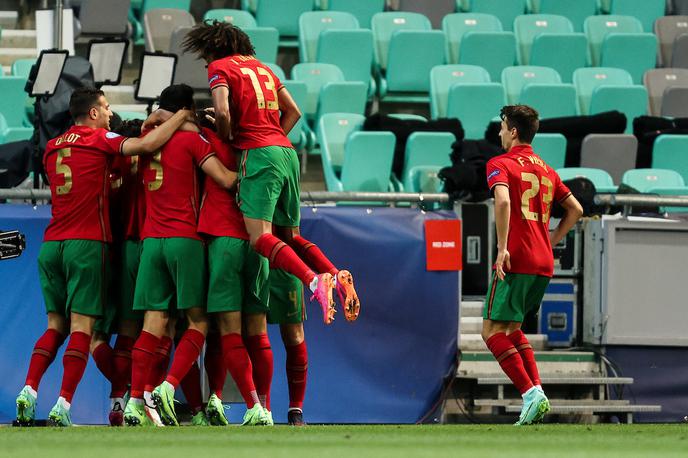 Portugalska U-21 | Portugalci se bodo v nedeljskem finalu udarili z Nemci. | Foto Vid Ponikvar