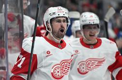 Sedma zmaga na zadnjih osmih tekmah: Detroit do vrha vzhodne konference lige NHL