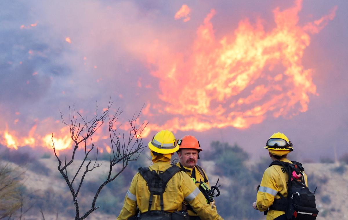 požar, Los Angeles, Kalifornija | Preiskovalci so ugotovili, da je bil požar Palisades namerno podtaknjen.  | Foto Reuters