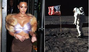 Kim Kardashian ne verjame, da smo pristali na Luni