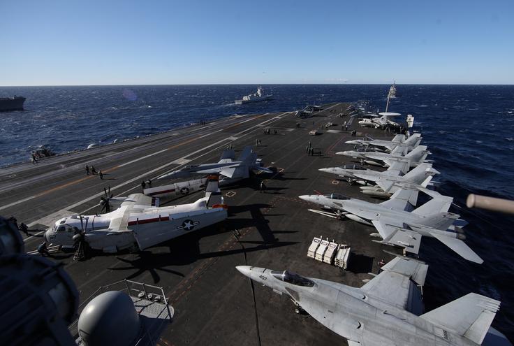 Letalonosilka USS Harry S. Truman | Foto: Reuters