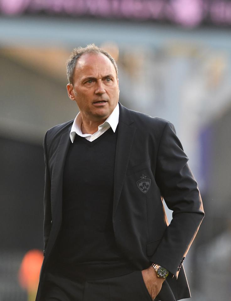 Darko Milanič je z Mariborom prevzel prvo mesto po zmagi v Stožicah. | Foto: Miloš Vujinović/Sportida