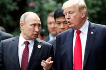 Vladimir Putin in Donald Trump leta 2017