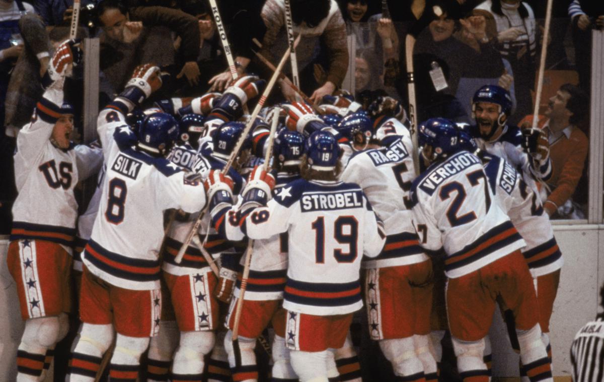 Hokejisti ZDA OI Lake Placid 1980 Čudež na ledu | Foto Guliver/Getty Images