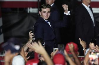 Barron Trump prispel na študij v New York