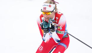 Johaugova in Bolšunov zmagala v skiatlonu