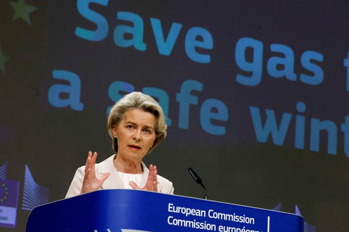 leyen | "Zmanjšati moramo porabo plina," je pozvala predsednica Komisije. | Foto Reuters