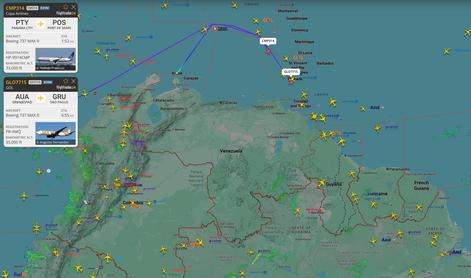 ZDA svarijo: Razmere so nevarne. Letalske družbe množično odpovedujejo polete.