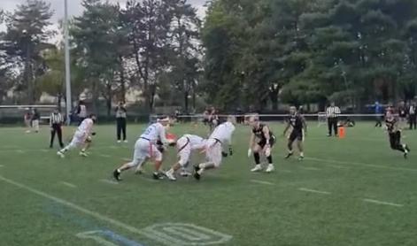 Slovenski reprezentanci v flag footballu dobro začeli EP