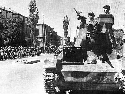 Rusi vkorakali v Iran