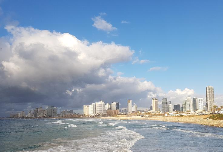 Tel Aviv (na fotografiji) ima največjo koncentracijo zagonskih podjetij na svetu, zatrjuje župan Tel Aviva Ron Huldai, ki je na tem položaju vse od leta 1998. | Foto: Srdjan Cvjetović
