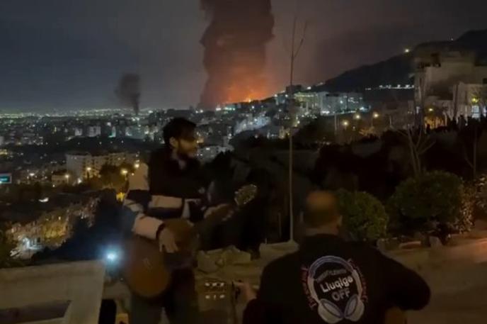 Iran, bomba, Teheran | Foto Instagram