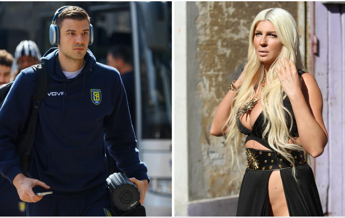 Nikola in Jelena | Košarkarja Nikolo Jovanovića in pevko Jeleno Karleuša tabloidi povezujejo že več mesecev. | Foto Profimedia