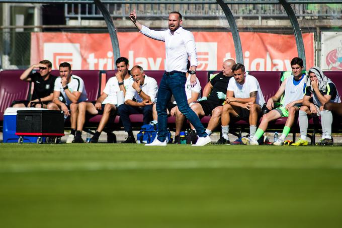 Zadnja tekma, na kateri je sedel na klopi Olimpije, je bila tista v Kopru, ki se je končala z 1:1. | Foto: Grega Valančič/Sportida