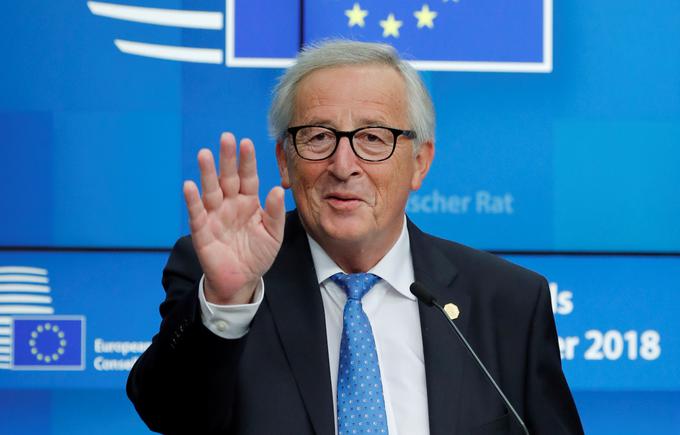 "Irska meja je evropska meja," je izpostavil Juncker in posvaril pred vračanjem v mračno preteklost. EU bo ostala mirna in enotna, je še zatrdil. | Foto: Reuters