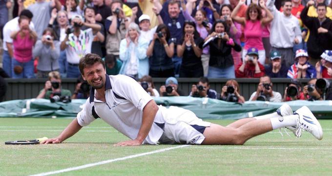 Goran Ivanišević je leta 2001 dosegel tako želeno zmago v Wimbledonu. | Foto: 