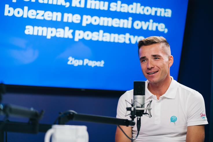 Sladkorna bolezen me ne omejuje, pravi Žiga Papež.  | Foto: Jan Lukanović