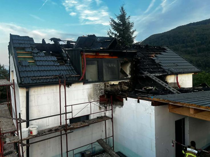 požar, PGD Slovenske Konjice, Polene | Foto: PGD Slovenske Konjice