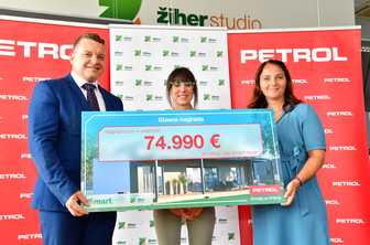 Nagrada je podeljena: bon v vrednosti 74.990 evrov za nakup hiše je prejela srečnica z Jesenic