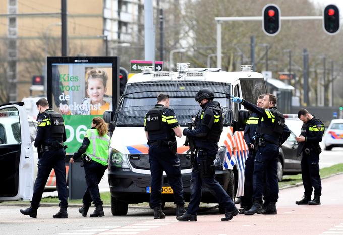 Prizorišče streljanja v Utrechtu | Foto: Reuters