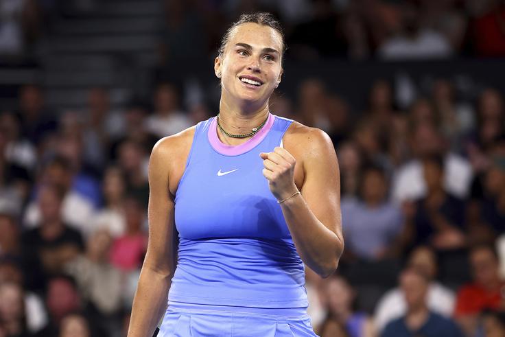 Arina Sabalenka je zmagovalka WTA turnirja v Brisbanu. | Foto: Guliverimage