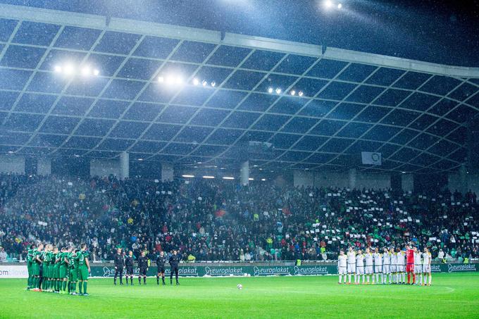 Na zadnjem derbiju v Stožicah so bile temperature precej nižje. | Foto: 