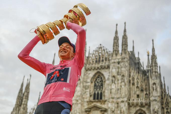 Tao Geoghegan Hart je leta 2020 že osvojil Giro. | Foto: LaPresse
