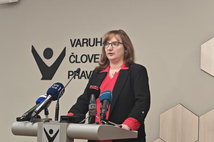 Simona Drenik Bavdek | Kot je poudarila Drenik Bavdek, otroci niso odgovorni za nastanek dolgov svojih staršev, a jih ukrep neposredno prizadene, saj ne vsebuje zadostnih varovalk, ki bi postavljale otrokove koristi v ospredje. | Foto STA