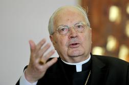 Kardinal Sodano daroval sveto mašo ob 25-letnici Slovenije