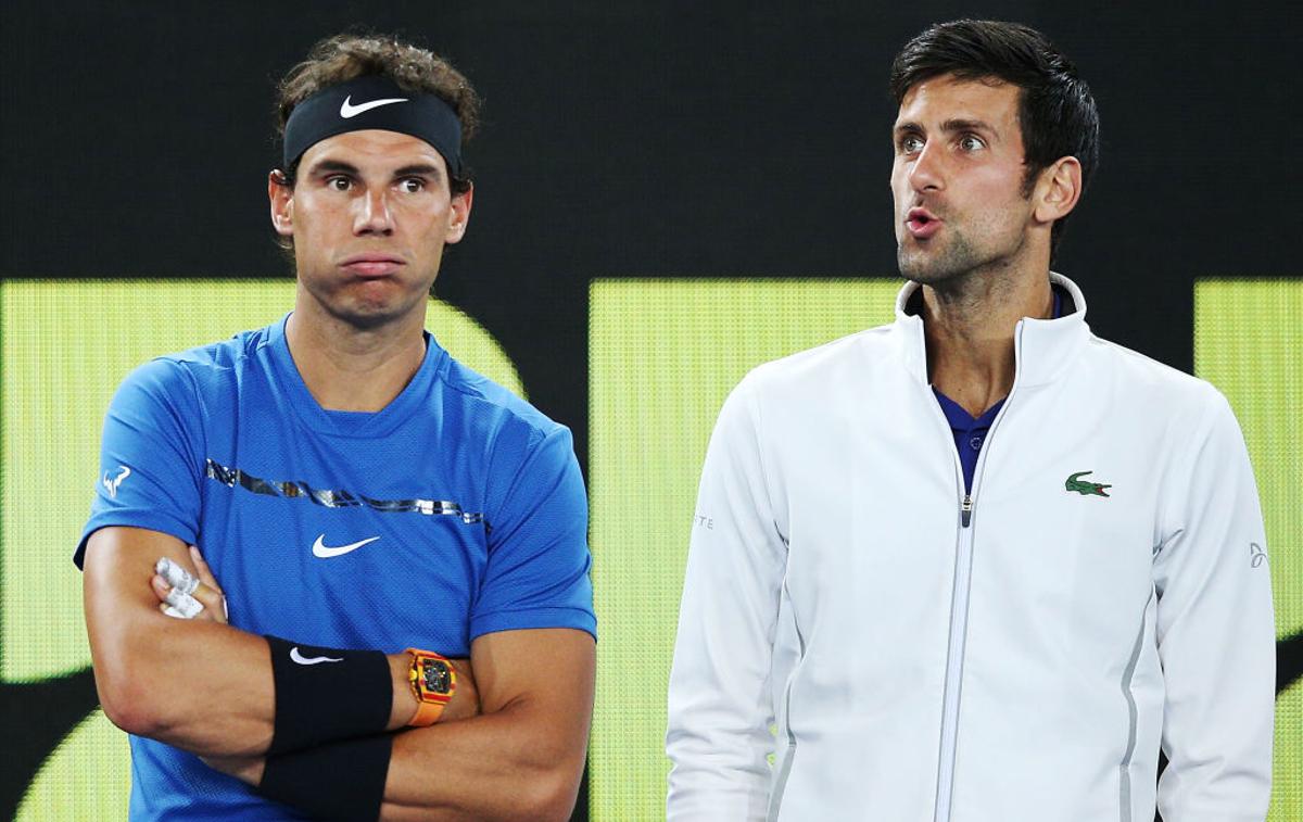 Rafael Nadal, Novak Đoković | Foto Gulliver/Getty Images