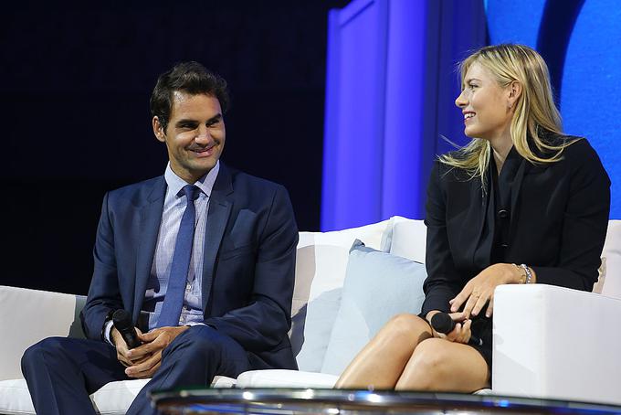 Roger Federer in Marija Šarapova | Foto: Gulliver/Getty Images