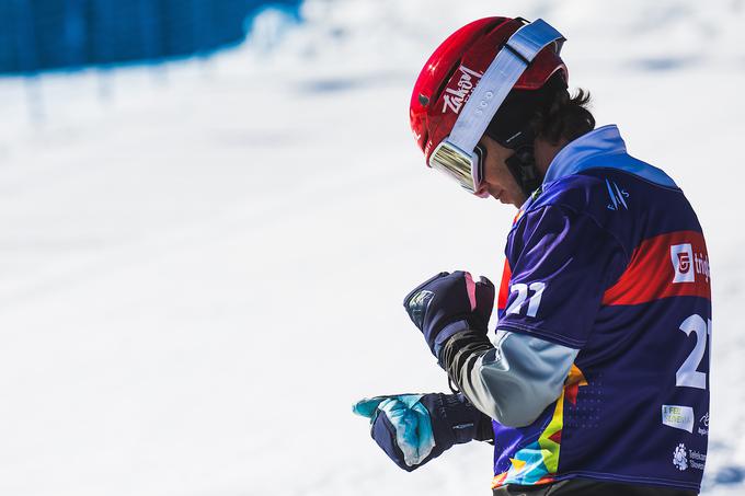 Žan Košir je bil na Rogli daleč od svojih pričakovanj (19. mesto v paralelnem slalomu in 21. v paralelnem veleslalomu).  | Foto: Grega Valančič/Sportida