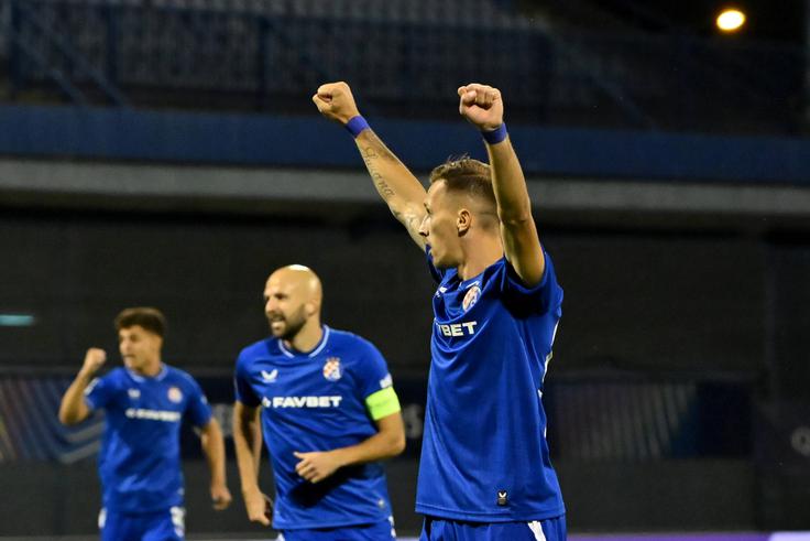 Zagrebčani so odlično odprli spopad z Vikingom, v deseti minuti tekme na Maksimirj vodili že z 2:0, Norvežani pa so še v prvem polčasu poskrbeli za remi. | Foto: Guliverimage