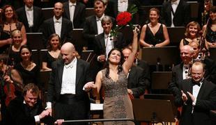 FOTO: Ana Netrebko je navdušila ljubljansko občinstvo