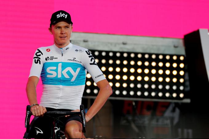 Britanec Chris Froome je v skupni razvrstitvi trenutno na 11. mestu.  | Foto: Reuters