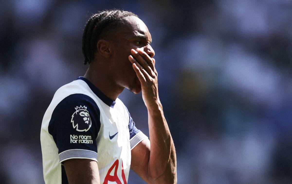 Mathys Tel | 20-letni nogometaš Mathys Tel ostaja pri Tottenhamu. | Foto Guliverimage