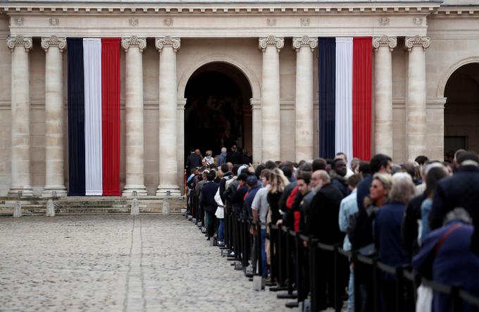 Jacques Chirac pogreb | Foto: Reuters
