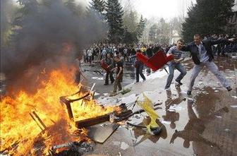 V Moldaviji po volitvah nasilni protesti