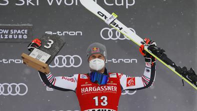 Norvežanu prvenec v Flachauu, Hadalin v finalu nazadoval